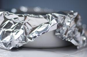 COVER LOOSELY WITH ALUMINUM FOIL