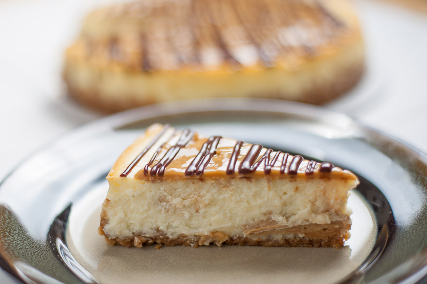 RECIPE CARD:  DULCE DE LECHE CHEESECAKE